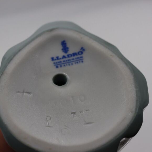 Lladro 5010 Prissy Girl in Blue Dress with Hat Figurine Statuette - Picture 15 of 16